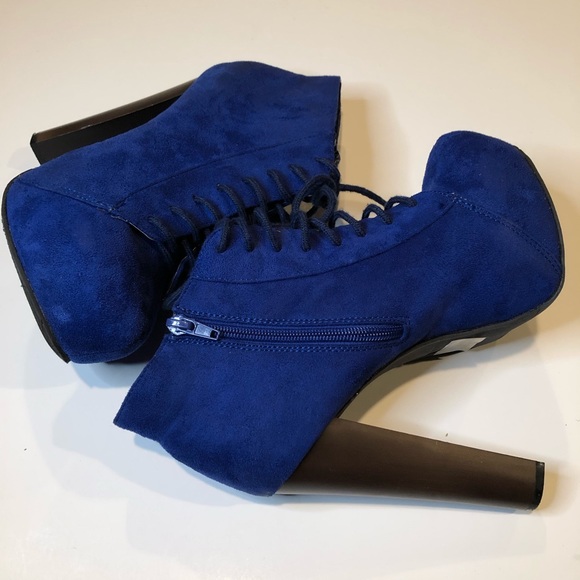 Diva Lounge Platform Booties - Picture 1 of 7